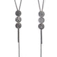 ​Bolo Beam - Black - Paparazzi Earring Image