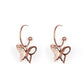 Butterfly Freestyle - Copper - Paparazzi Earring Image