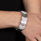 ​Demurely Disco - Silver - Paparazzi Bracelet Image