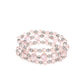 ​Eiffel Tower Tryst - Pink - Paparazzi Bracelet Image