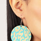 ​Catwalk Safari - Blue - Paparazzi Earring Image