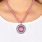 Sahara Suburb - Pink - Paparazzi Necklace Image