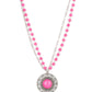 Sahara Suburb - Pink - Paparazzi Necklace Image