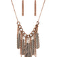 ​NEST Friends Forever - Copper - Paparazzi Necklace Image