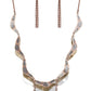 Mixed Metal Mecca - Copper - Paparazzi Necklace Image