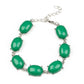 ​Confidently Colorful - Green - Paparazzi Bracelet Image