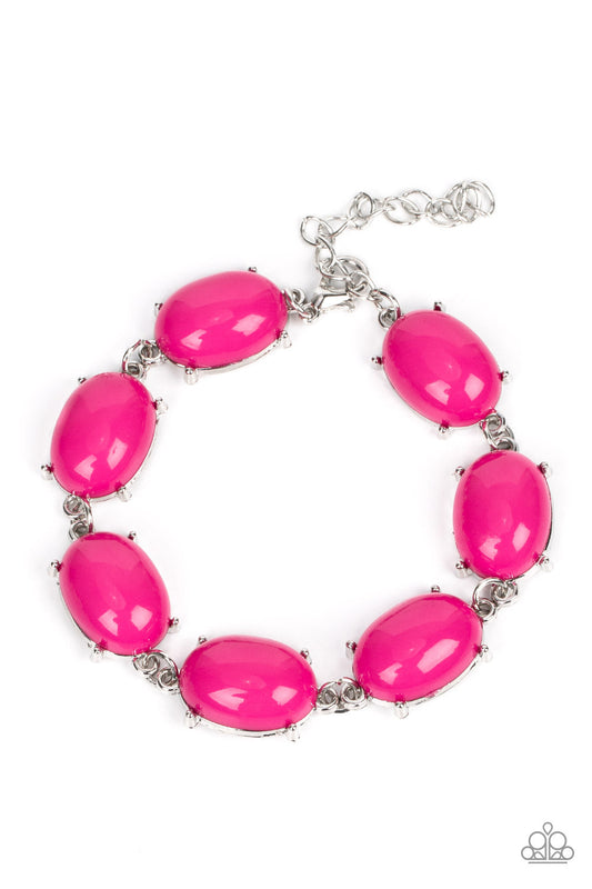 Paparazzi Bracelet ~ Confidently Colorful - Pink