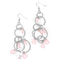 Dizzyingly Dreamy - Pink - Paparazzi Earring Image