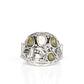 ​Down-To-Earth Detail - Green - Paparazzi Ring Image