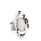 Garden Oasis - White - Paparazzi Ring Image