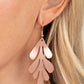 A FROND Farewell - Copper - Paparazzi Earring Image