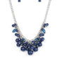 Broadway Bustle - Blue - Paparazzi Necklace Image