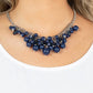 Broadway Bustle - Blue - Paparazzi Necklace Image