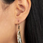 Flashdance Fashionista - Brass - Paparazzi Earring Image