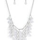 ​Garden Fairytale - White - Paparazzi Necklace Image