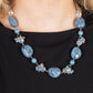 The Top TENACIOUS - Blue - Paparazzi Necklace Image