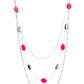 Barefoot and Beachbound - Pink - Paparazzi Necklace Image