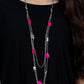 Barefoot and Beachbound - Pink - Paparazzi Necklace Image