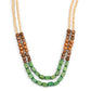 ​Bermuda Bellhop - Green - Paparazzi Necklace Image