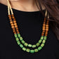 ​Bermuda Bellhop - Green - Paparazzi Necklace Image