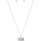 ​All About Trust - White - Paparazzi Necklace Image