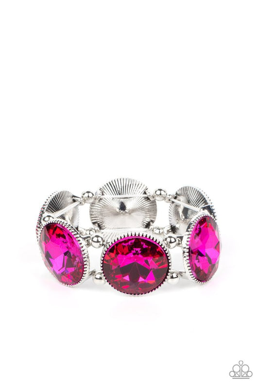 ​Powerhouse Hustle - Pink - Paparazzi Bracelet Image
