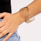 WIRE Away - Gold - Paparazzi Bracelet Image