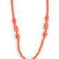 Tropical Tourist - Orange - Paparazzi Necklace Image