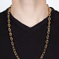 Interference - Gold - Paparazzi Necklace Image