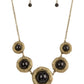 The Next NEST Thing - Brass - Paparazzi Necklace Image