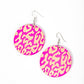 ​Catwalk Safari - Pink - Paparazzi Earring Image