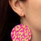 ​Catwalk Safari - Pink - Paparazzi Earring Image