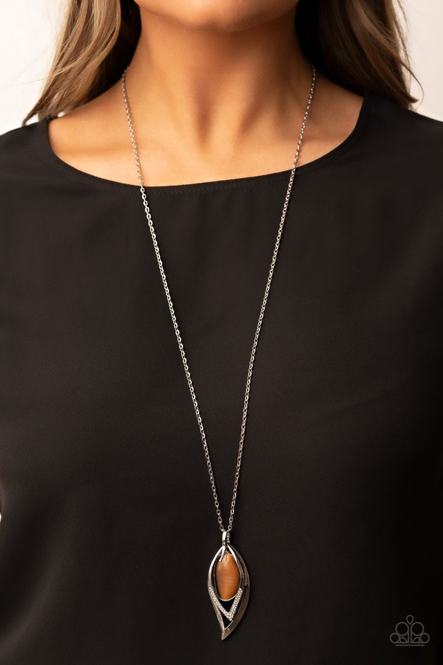 Magical Meadow - Brown - Paparazzi Necklace Image