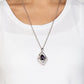 Dauntless Demure - Purple - Paparazzi Necklace Image