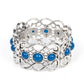 Very Versailles - Blue - Paparazzi Bracelet Image