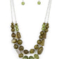 ​Pina Colada Paradise - Green - Paparazzi Necklace Image