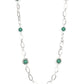 ​Fundamental Fashion - Green - Paparazzi Necklace Image