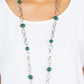 ​Fundamental Fashion - Green - Paparazzi Necklace Image