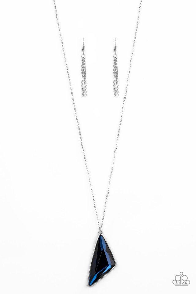 Ultra sharp blue necklace paparazzi Clearance