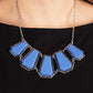 Stellar Heiress - Blue - Paparazzi Necklace Image