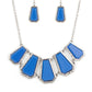 Stellar Heiress - Blue - Paparazzi Necklace Image