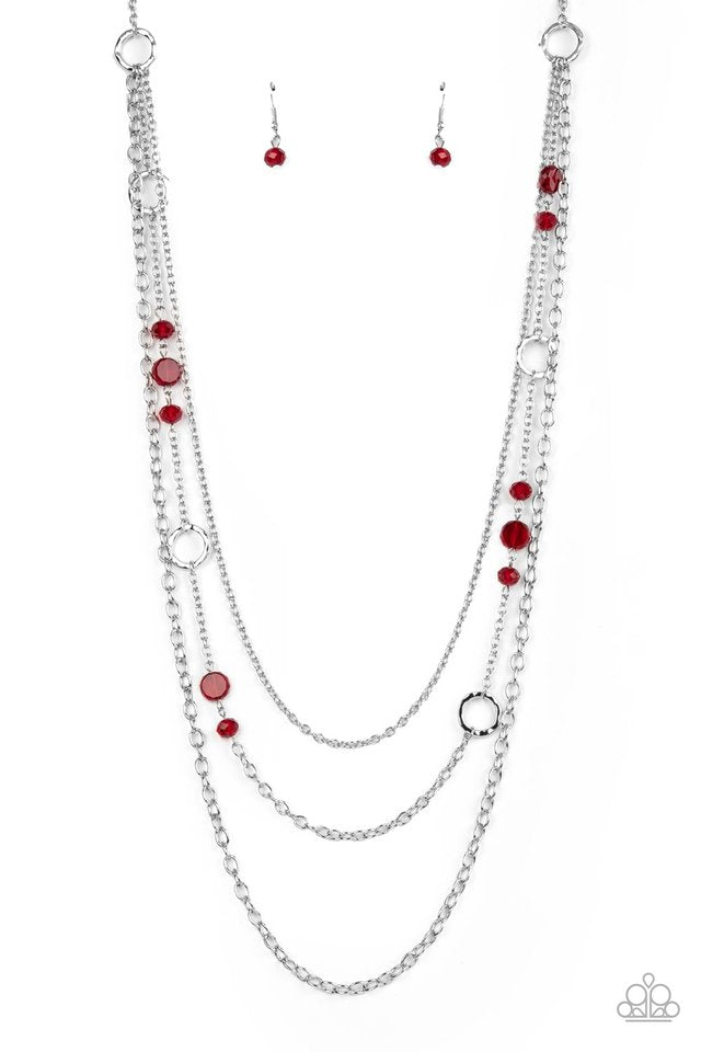 Paparazzi Necklace ~ Eye of the BEAD-holder - Red – Paparazzi Jewelry, Online Store