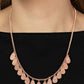 ​Eastern CHIME Zone - Copper - Paparazzi Necklace Image