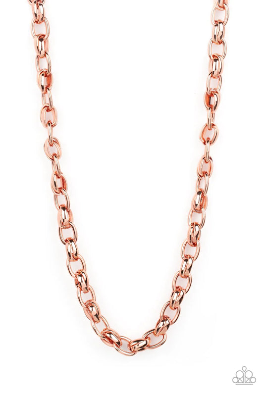 Paparazzi Necklace ~ Rookie of the Year - Copper