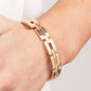 Closed Circuit Strategy - Gold - Paparazzi Bracelet Image