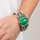 ​A Touch of Tiki - Green - Paparazzi Bracelet Image