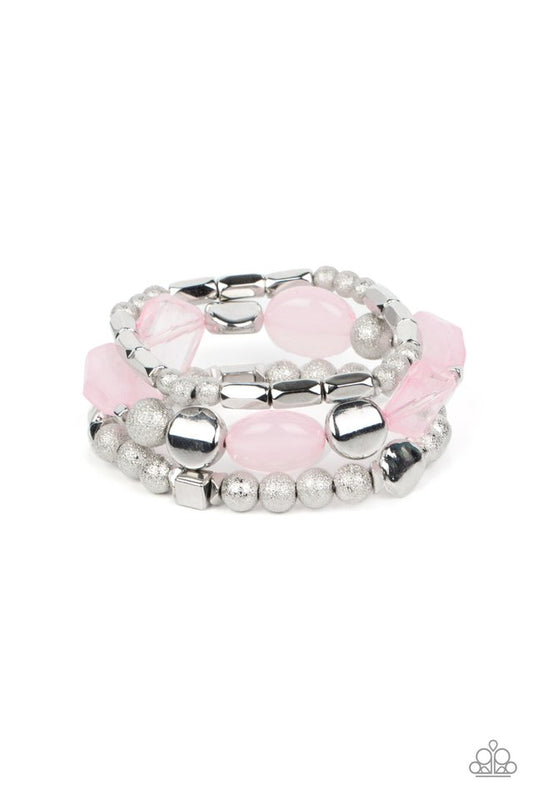 Marina Magic - Pink - Paparazzi Bracelet Image