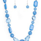 Here Today, GONDOLA Tomorrow - Blue - Paparazzi Necklace Image