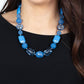 Here Today, GONDOLA Tomorrow - Blue - Paparazzi Necklace Image