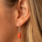 Secret GARDENISTA - Orange - Paparazzi Necklace Image